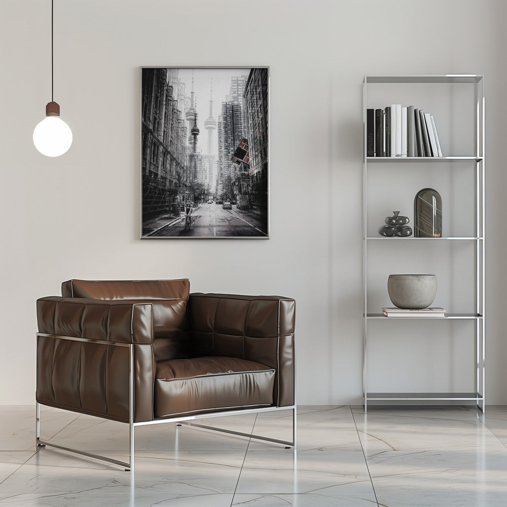 on the streets of Toronto Wall Artwork 0