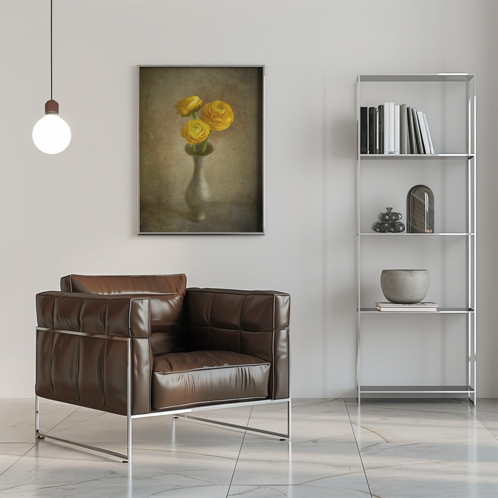 Yellow buttercups Wall Artwork 0