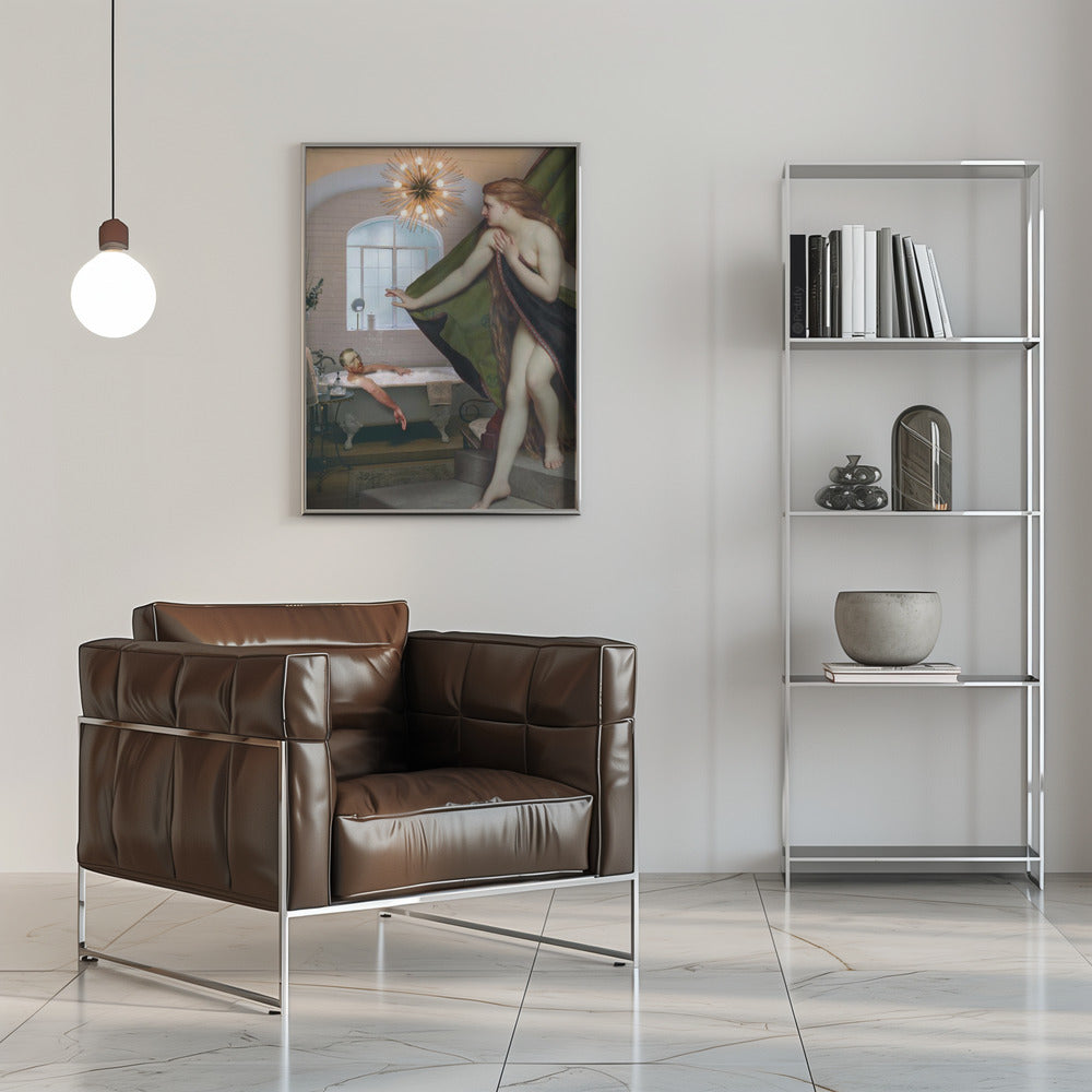 canvas prints Bath Meeting16X20inches- Black Frame