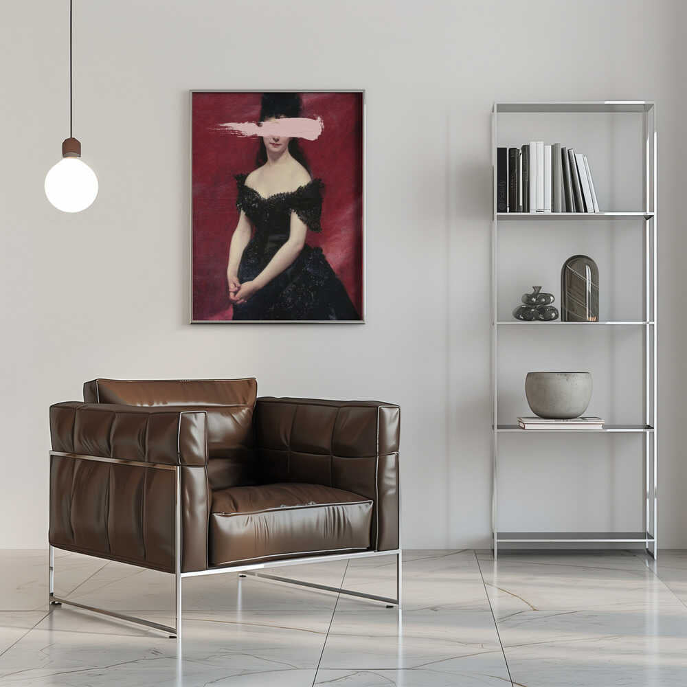 Wall art Blackdress3 Ratio2x3