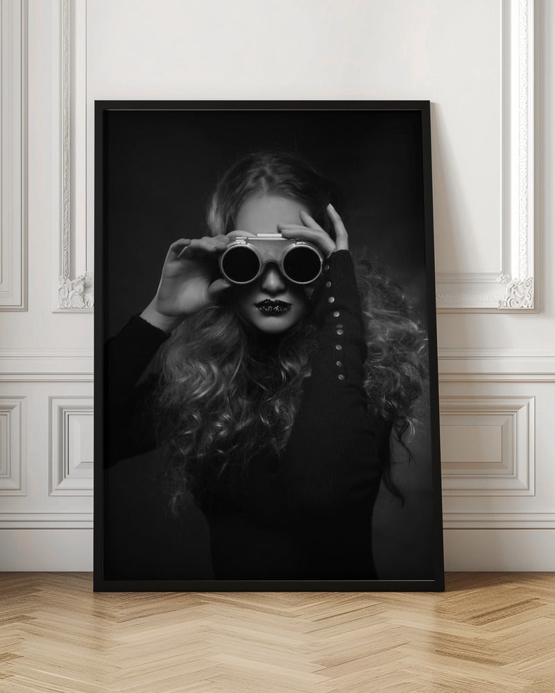 Artwork- VIKI-24X36inches-In White Floating Frame