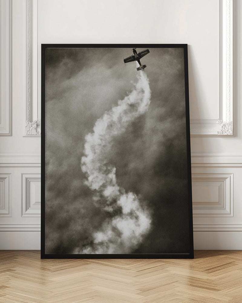 Artwork- Aviation DNA-24X36inches-In White Floating Frame