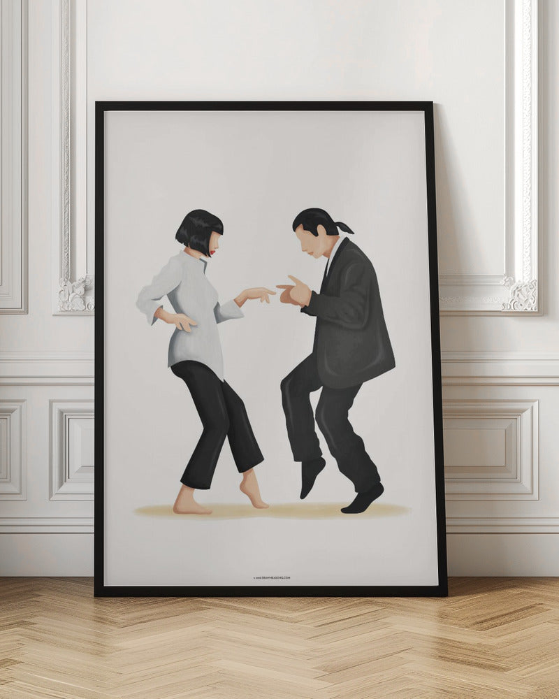 Pulp Fiction Wall Artwork Gallery Wrapped (Ready to Hang)