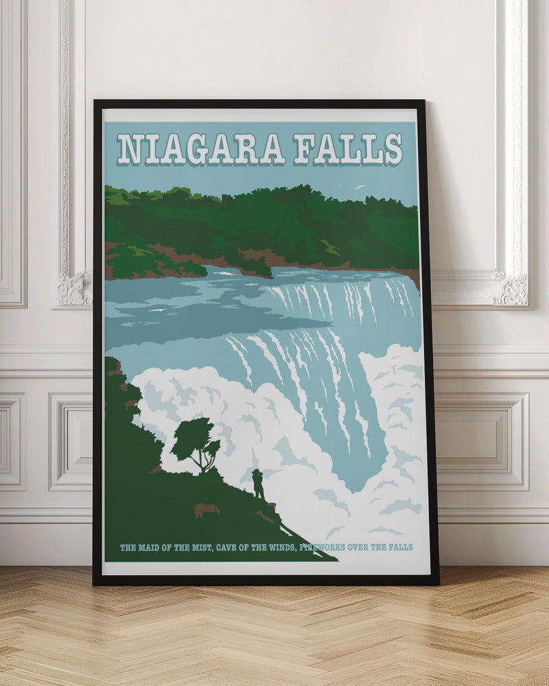 Wall art Niagara FallsTravel Print-36X48inches-Gallery Wrapped (Ready to Hang)