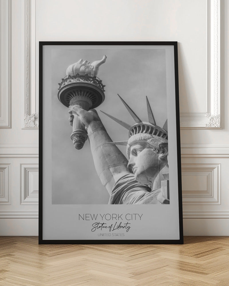 In focus: NEW YORK CITY Statue of Liberty in detail