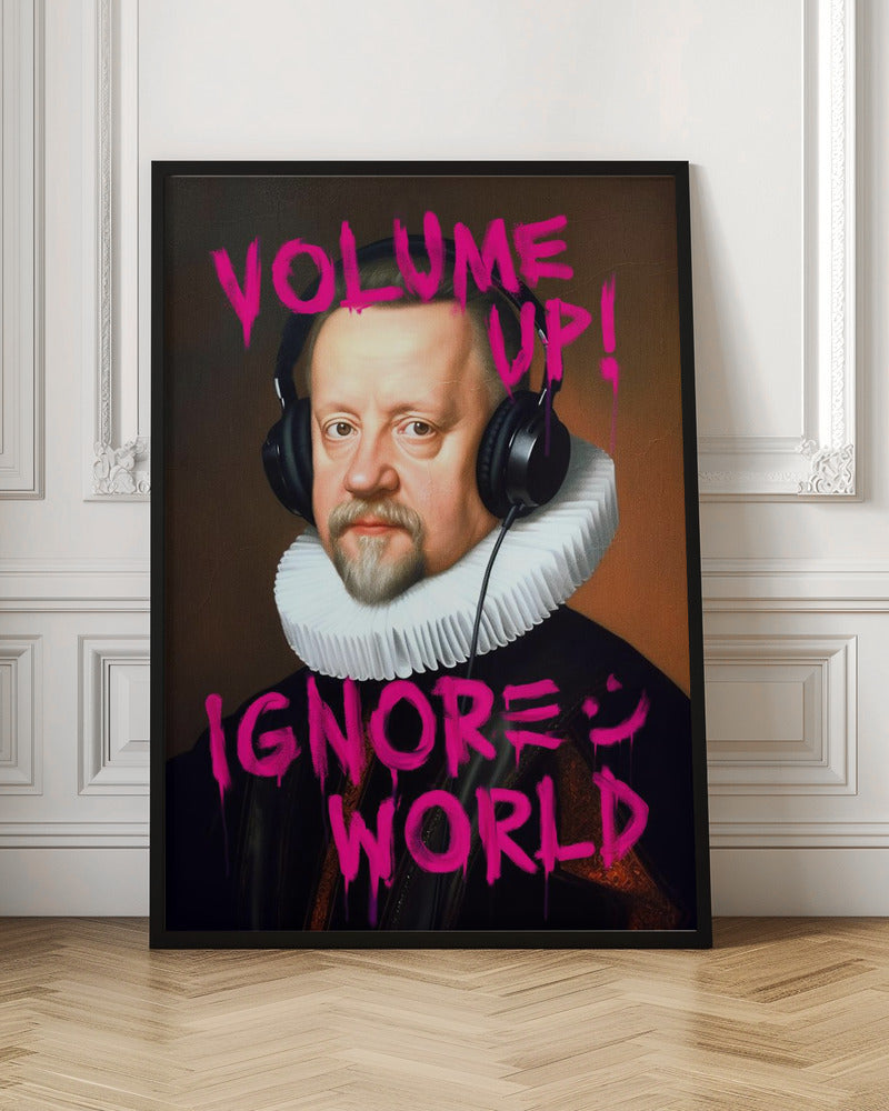 Volume Up Wall Artwork Gallery Wrapped (Ready to Hang)