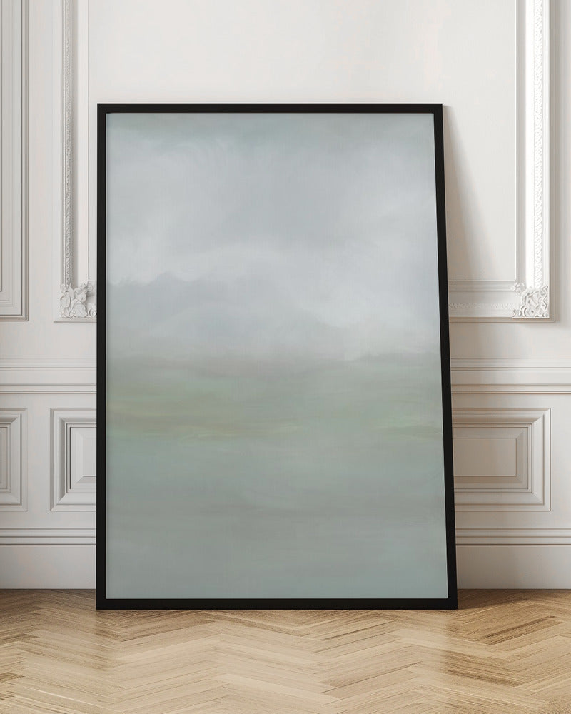 Artwork- Rough Seas Oil Panel 9-24X36inches-Gallery Wrapped (Ready to Hang)