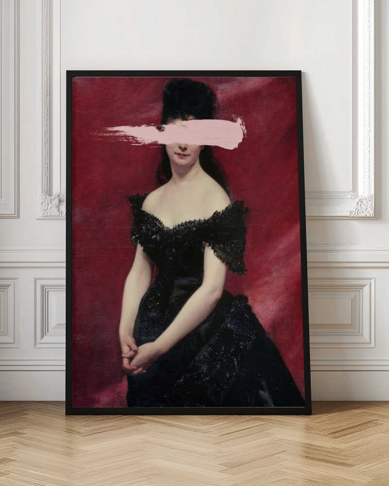 Wall art Blackdress3 Ratio2x3