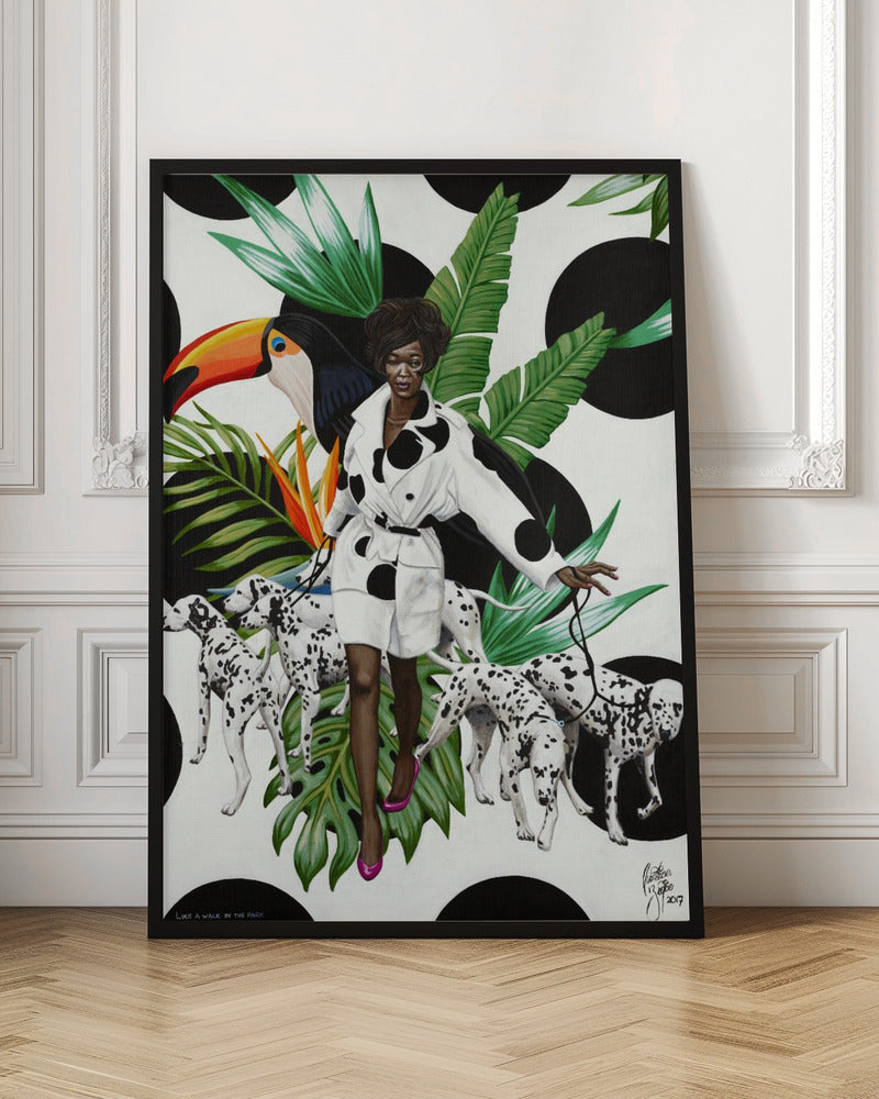 Artwork Like a Walk In the Park36X48inches- Unframed