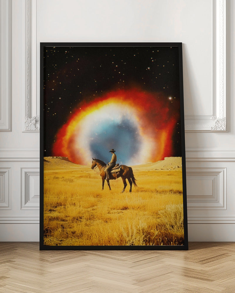 Artwork Nebula Cowboy36X48inches- Unframed