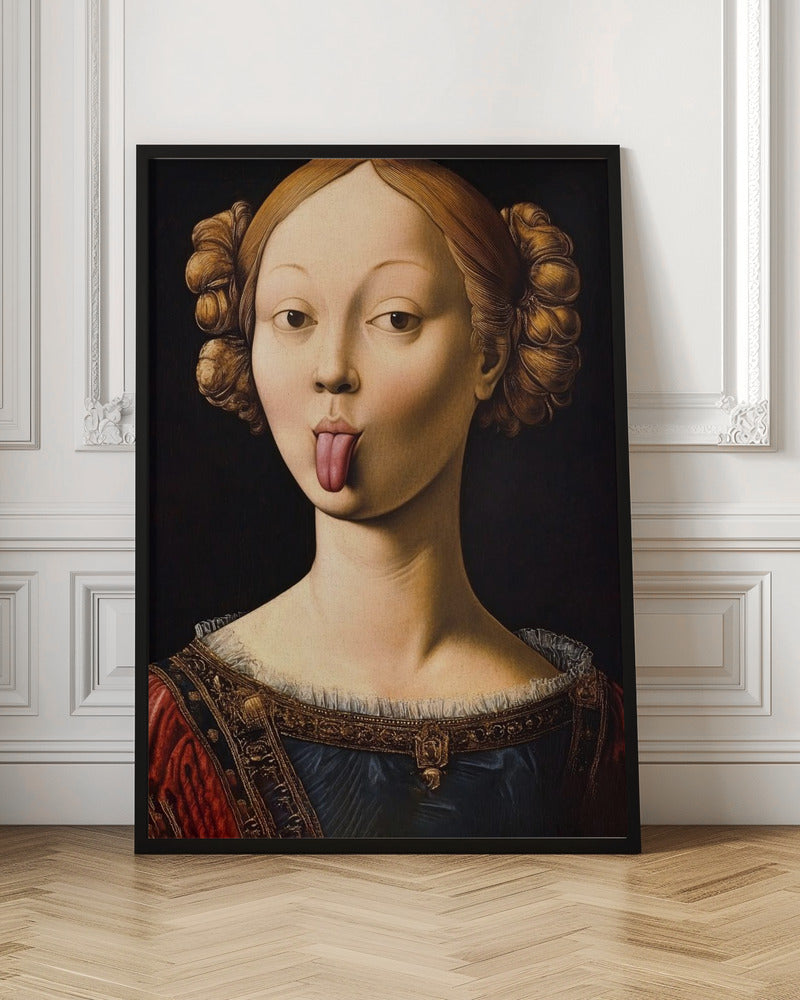 canvas prints Insolent Lady36X48inches- Unframed
