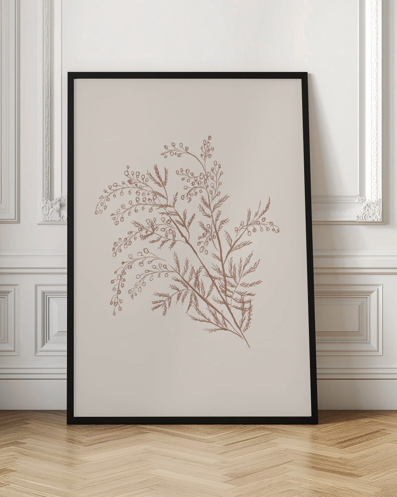 Artwork- Acacia Botanical Branch-24X36inches-Gallery Wrapped (Ready to Hang)