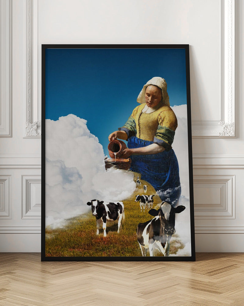 canvas prints Release the Milk36X48inches- Unframed