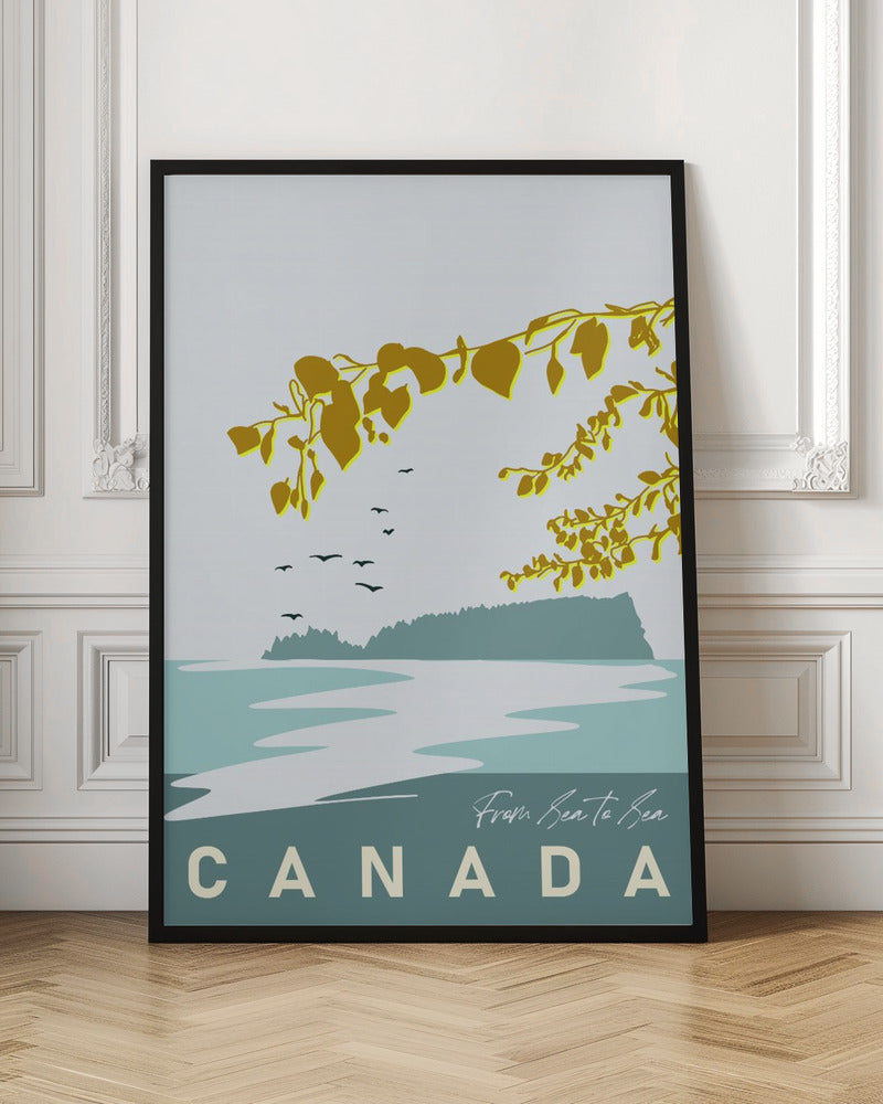 Wall art mellow anticipation Canadian Lakeland-36X48inches-Gallery Wrapped (Ready to Hang)