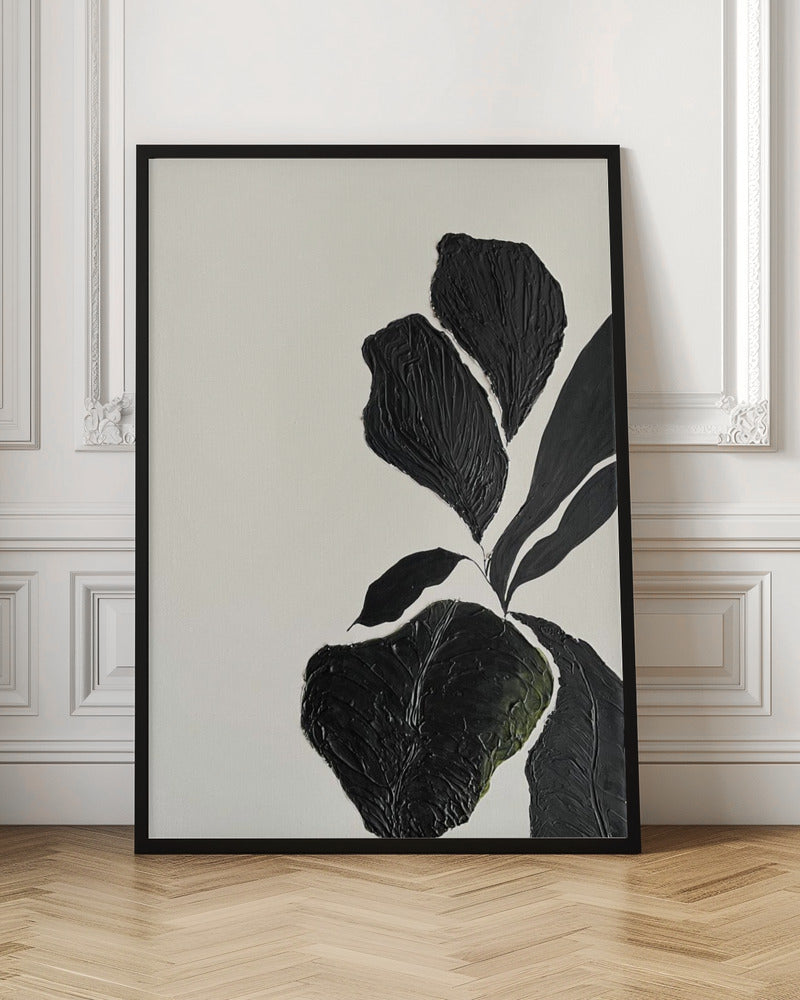 Artwork- Floral Abstract 4-24X36inches-Gallery Wrapped (Ready to Hang)