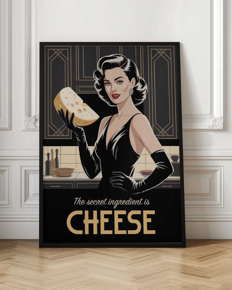 Wall art Cheesy Elegance