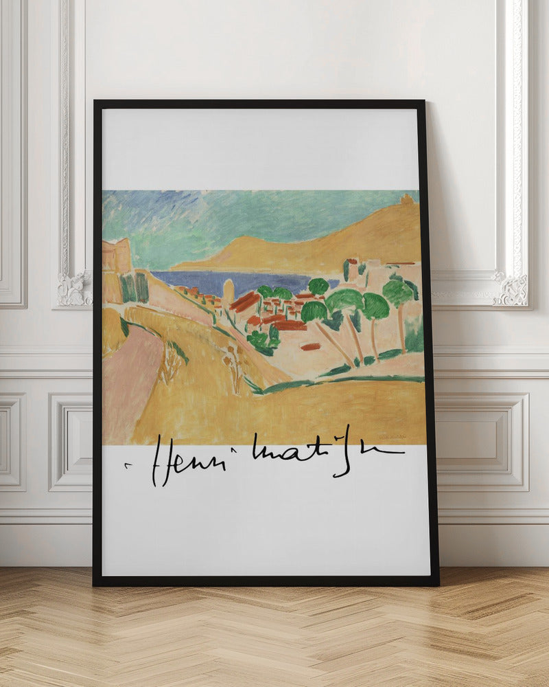 Artwork  Collioure En Aout Autographed -inches