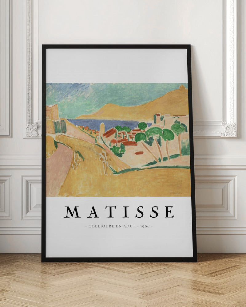 Artwork  Collioure En Aout Matisse -inches
