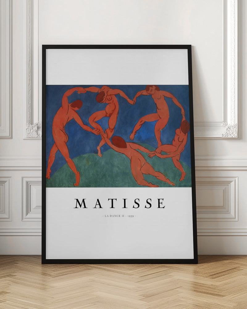 Artwork  La Danse II By Henri Matisse -inches