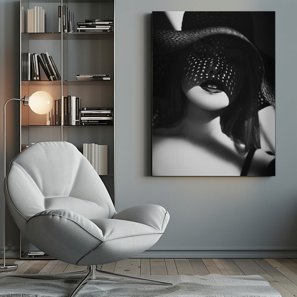 Artwork- Shadowed Elegance-36X48inches-Gallery Wrapped (Ready to Hang)