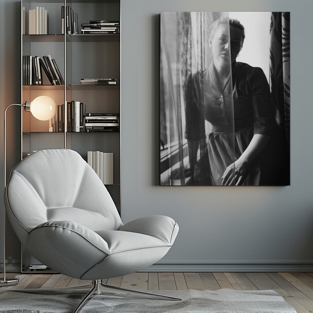 Artwork- Anastasia-36X48inches-In Black Floating Frame