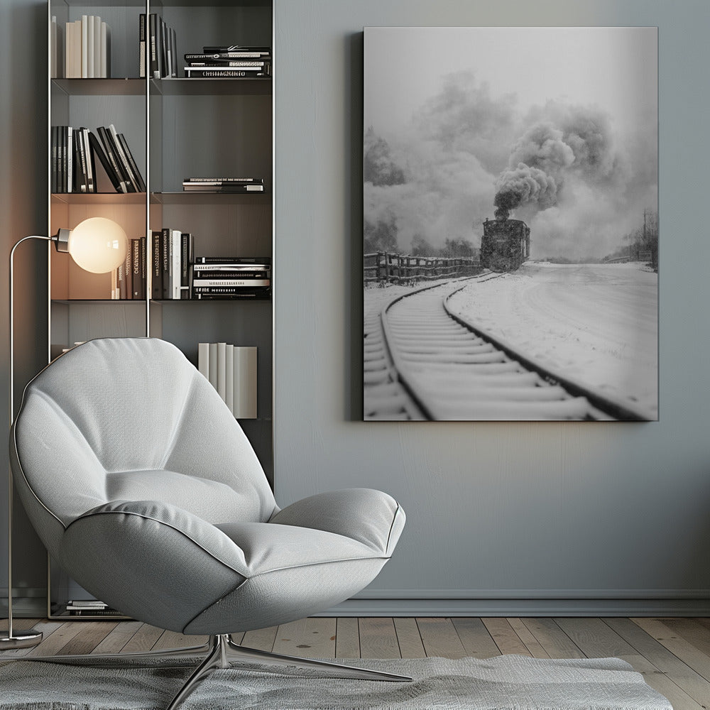 Artwork- Mocanita Hutulca-36X48inches-Gallery Wrapped (Ready to Hang)