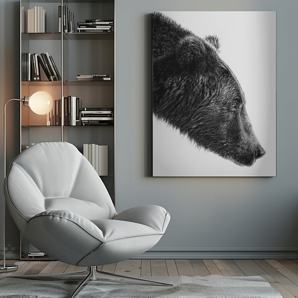 Artwork- The Salmon Catcher-36X48inches-Gallery Wrapped (Ready to Hang)