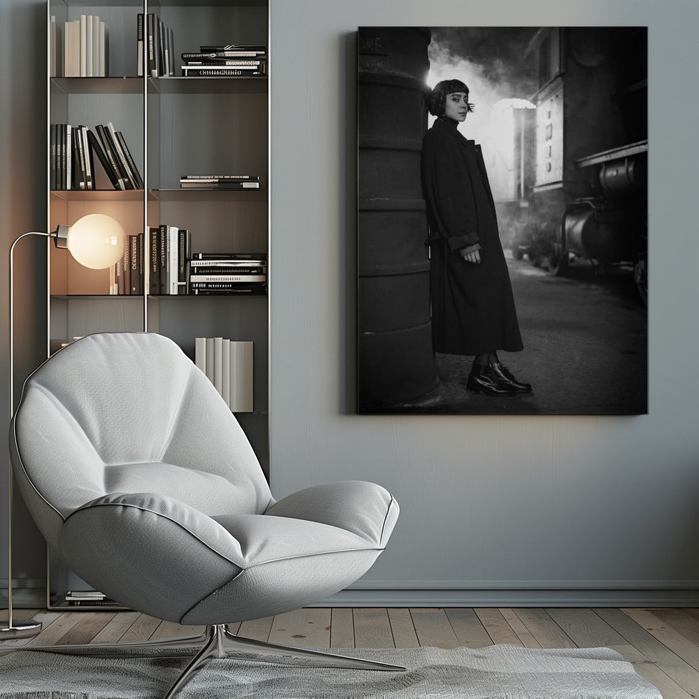 Artwork- Waiting.....-36X48inches-Gallery Wrapped (Ready to Hang)