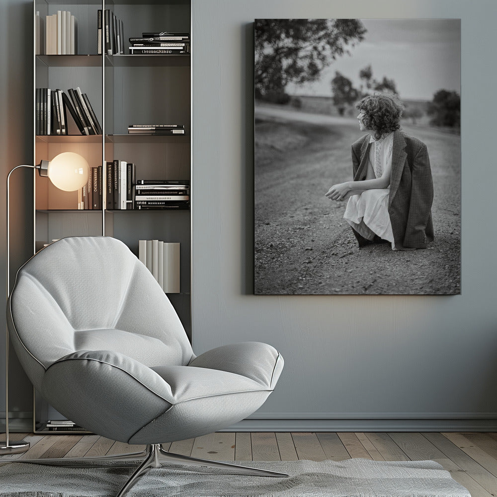 Artwork- The road-36X48inches-Gallery Wrapped (Ready to Hang)