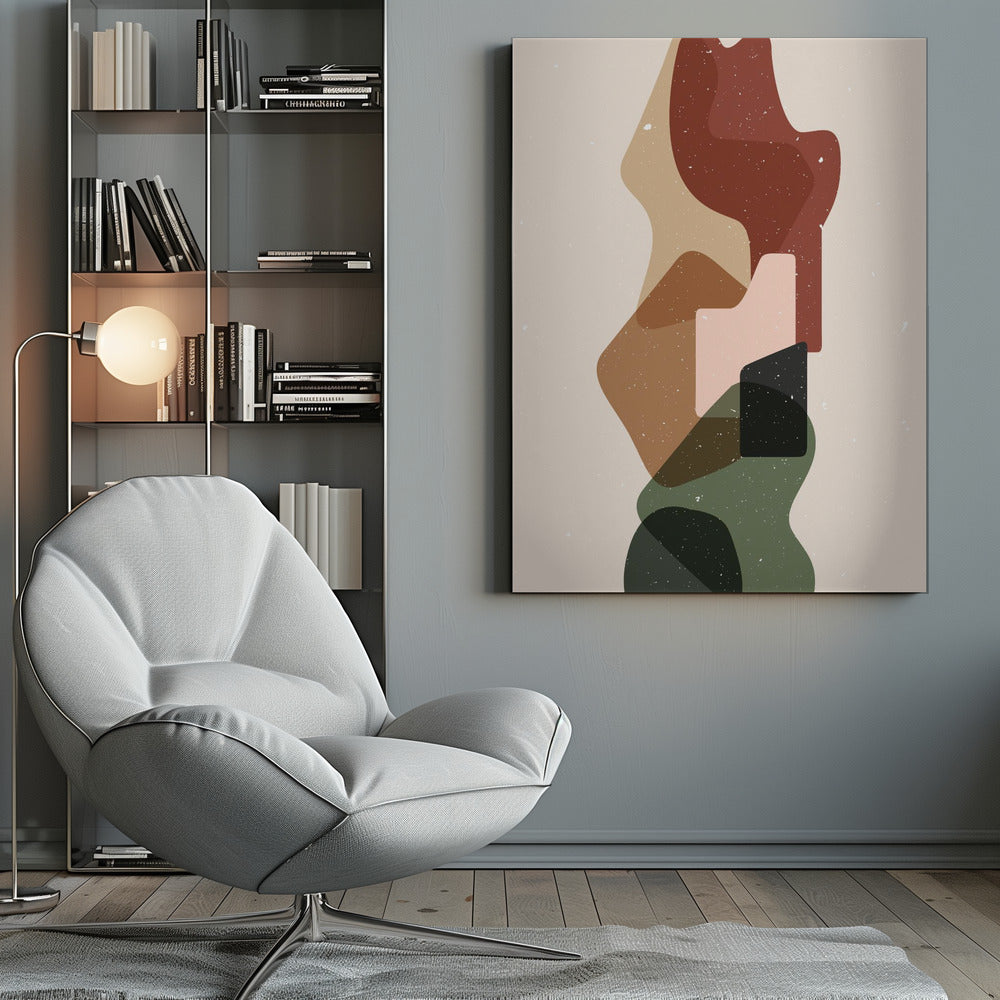 Abstract composition 12 Wall Artwork 0