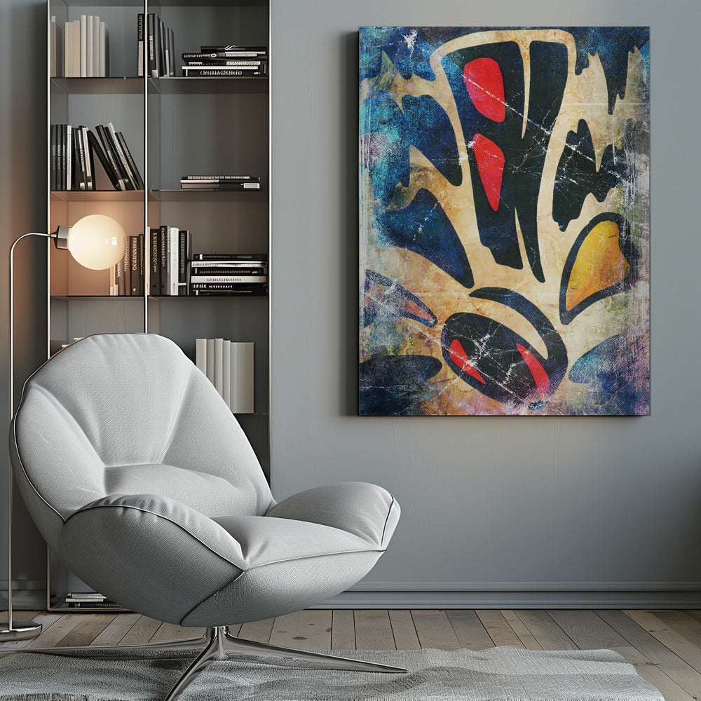The abstraction Wall Artwork 0