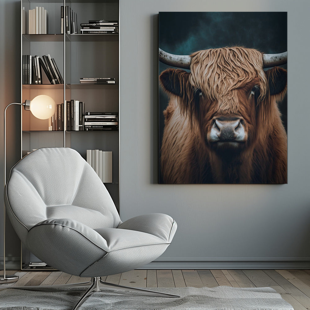 Highland Cow Wall Artwork 0