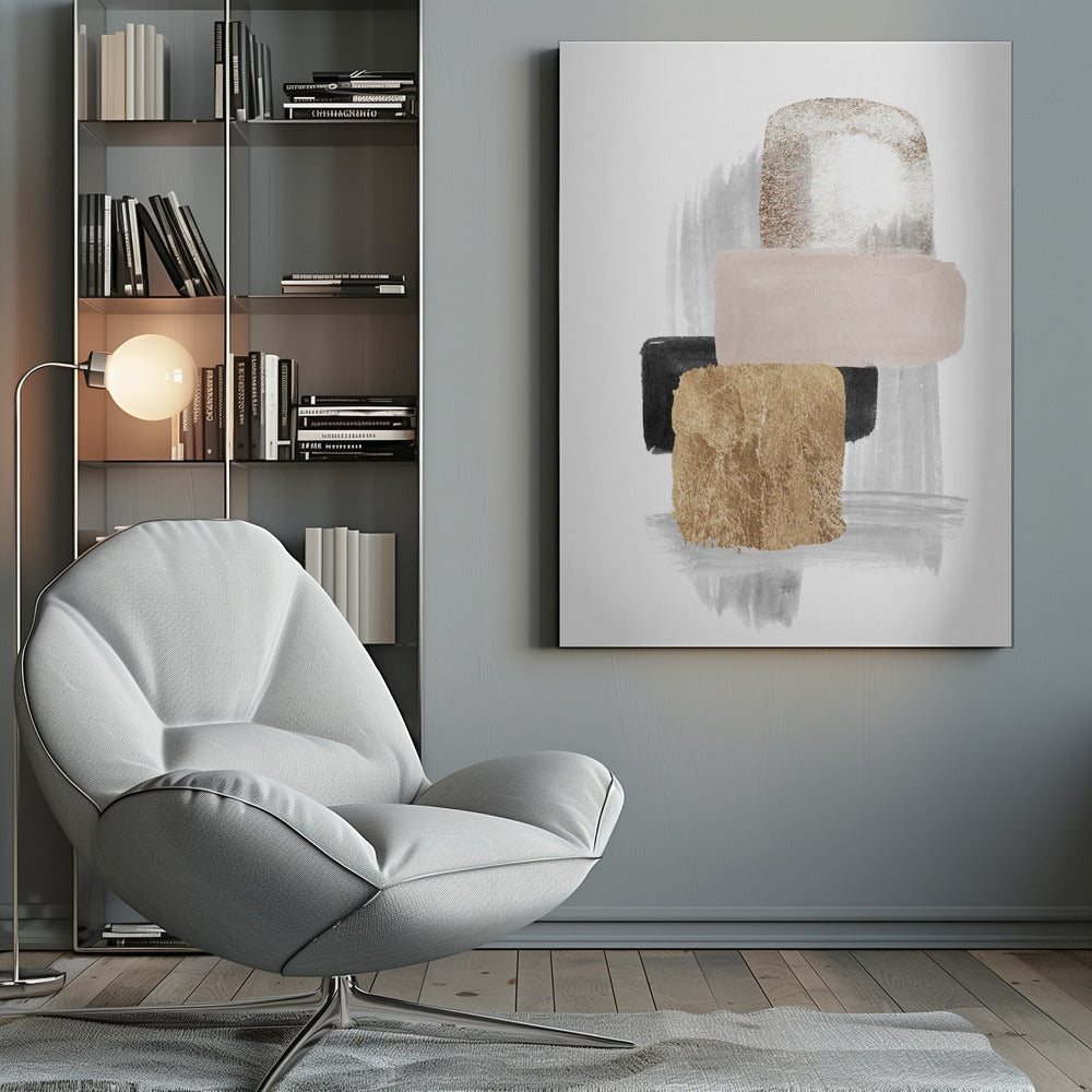 Brush Strokes-5 Wall Artwork 0