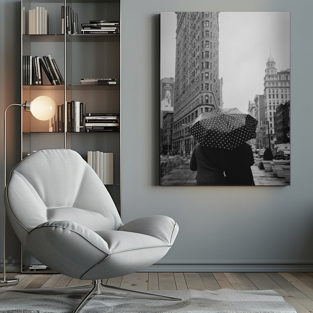 canvas prints Flatiron Rainy Day Ii.inches-