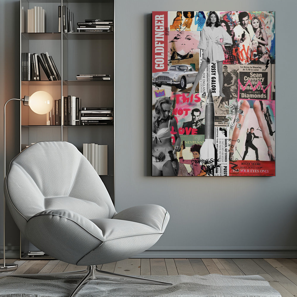 The Name Bond-Wall art
