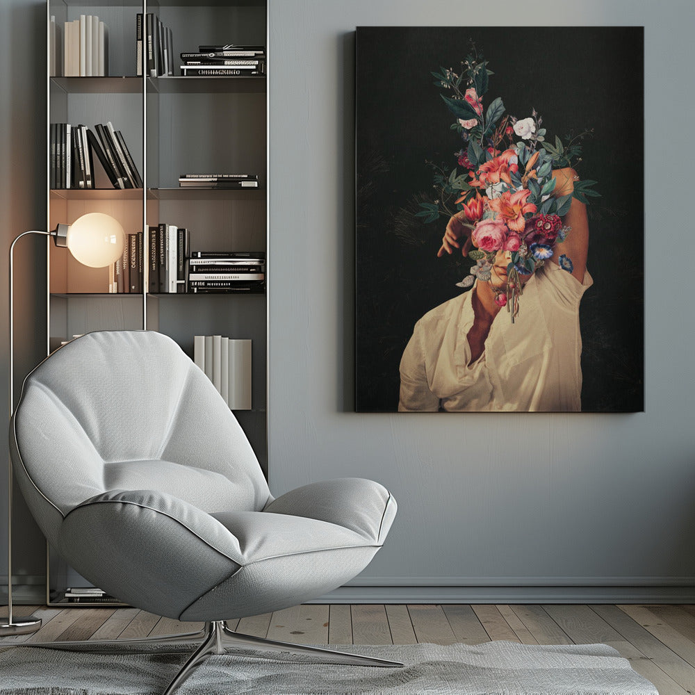 Roses Bloomed Everytime I Thought of You Wall Artwork 0