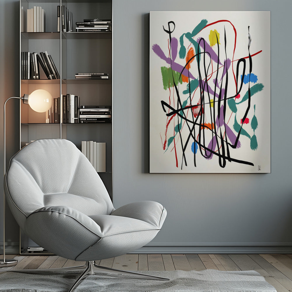 Abstract Art Canvas Print-wall-art-august-5th-inches