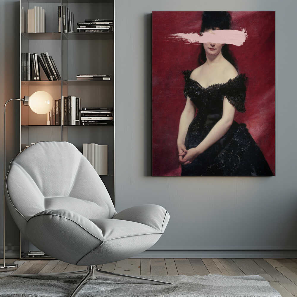 Wall art Blackdress3 Ratio2x3