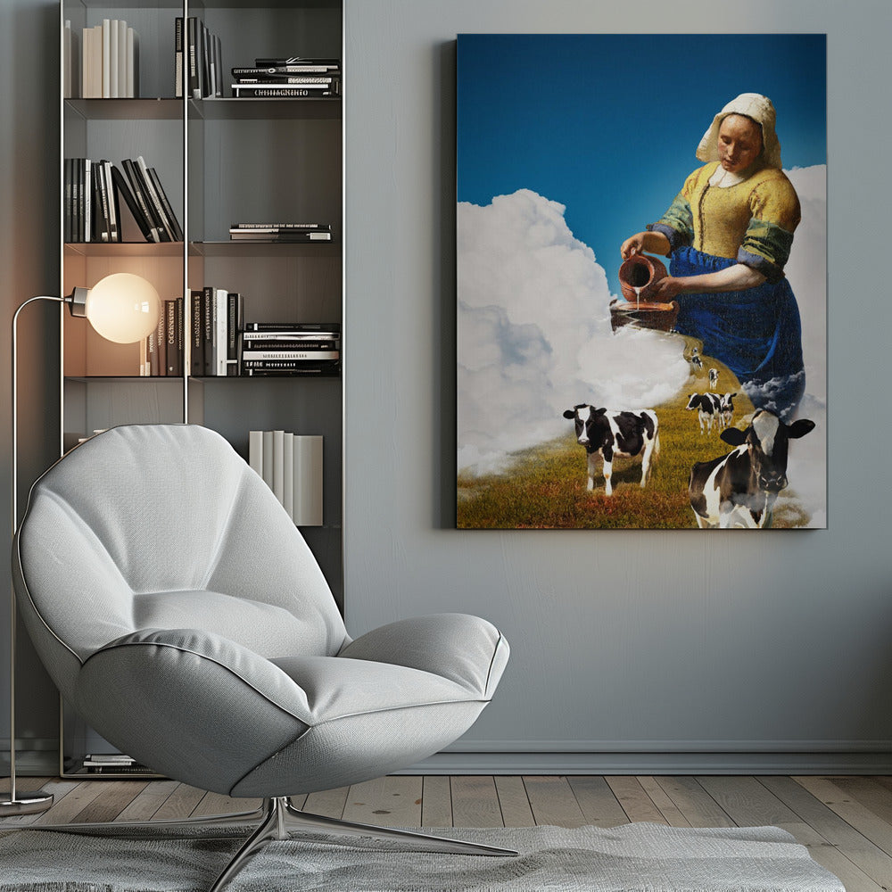 canvas prints Release the Milkinches-