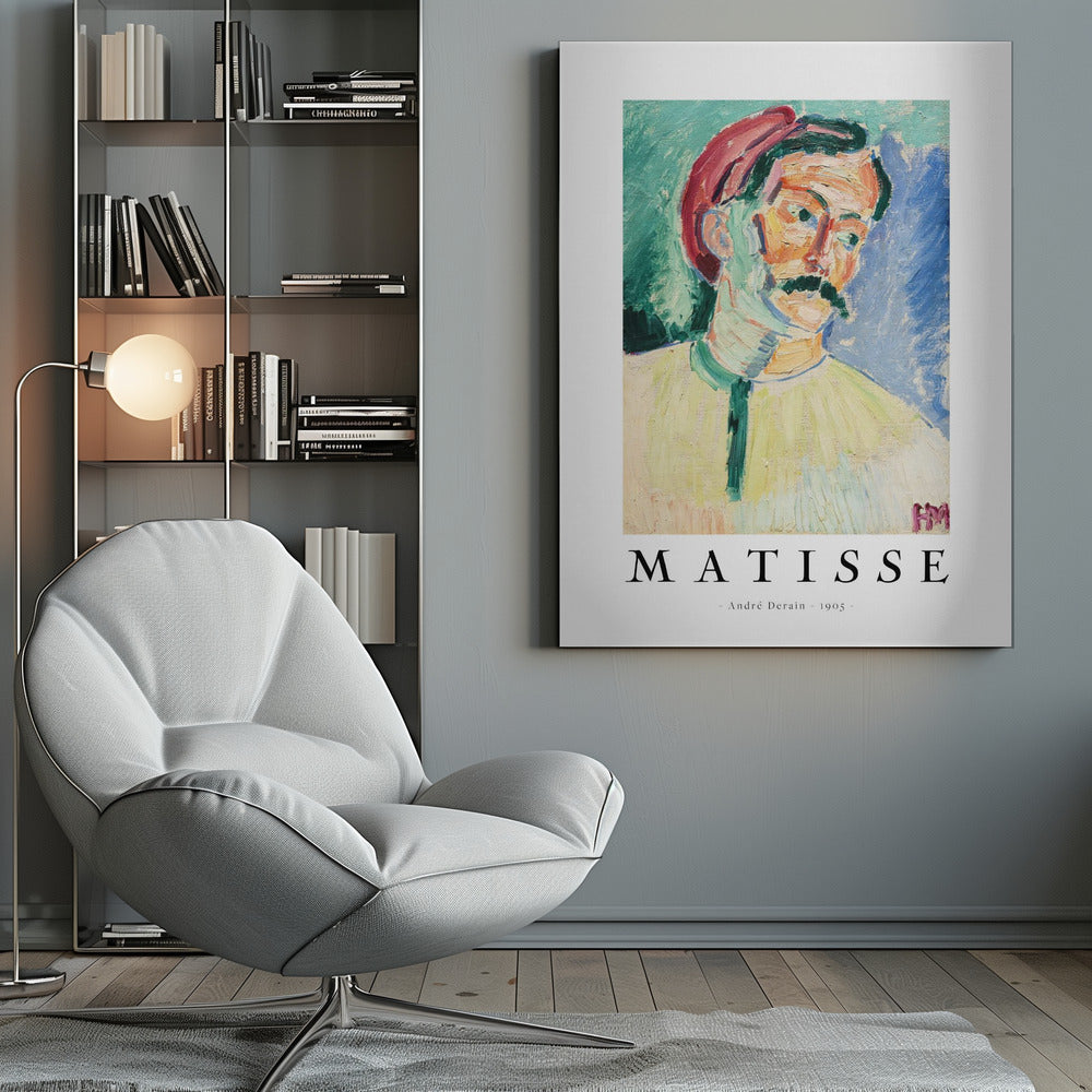 Artwork André Derain 1905 Matisse 36X48-inches