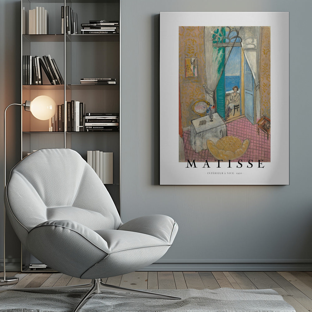 Artwork  Interieur a Nice 36X48-inches