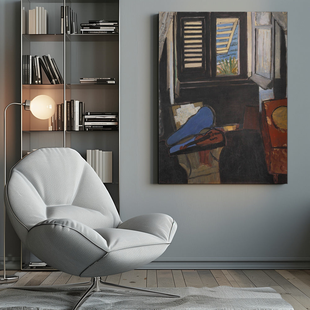 Artwork Intérieur Au Violon  36X48-inches