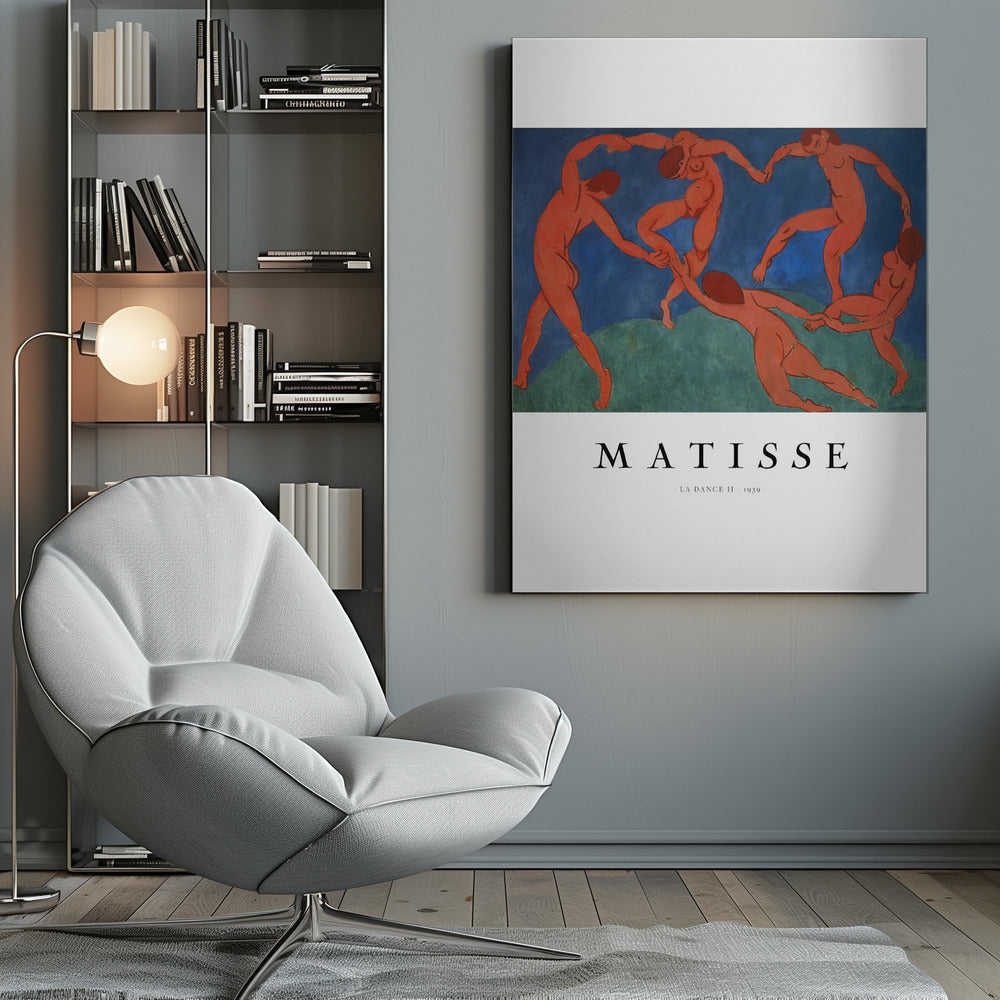 Artwork  La Danse II By Henri Matisse 36X48-inches