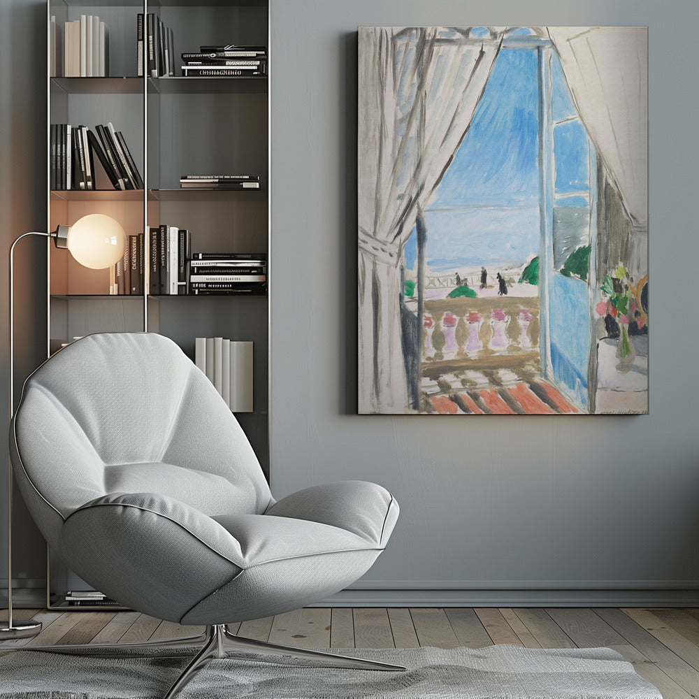 Artwork  La Fenêtre Ouverte 36X48-inches