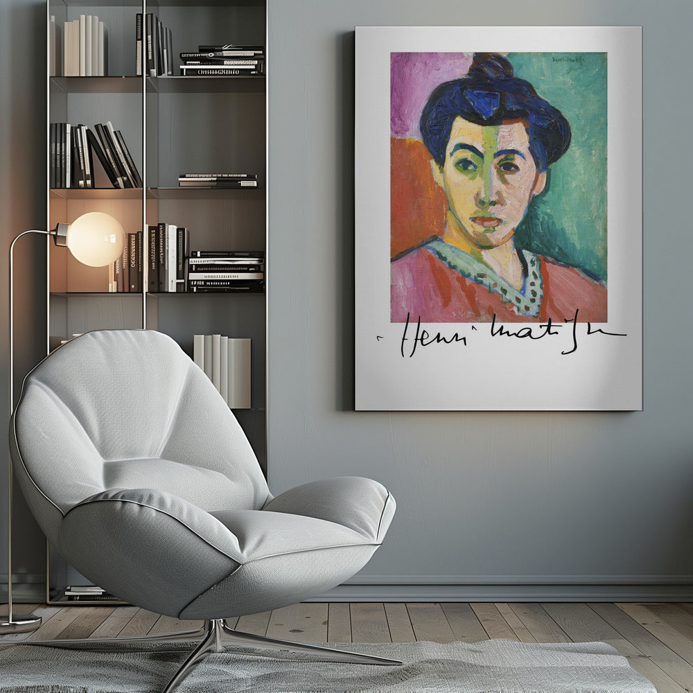 Artwork  La Raie Verte With Signature 36X48-inches