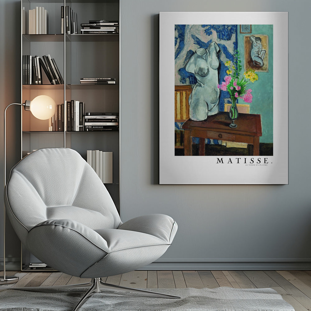 Artwork  Le Torse En Platre Matisse 36X48-inches
