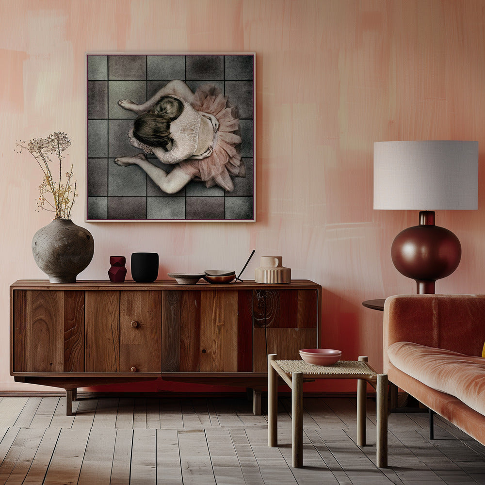 Artwork Mother and daughterinches-