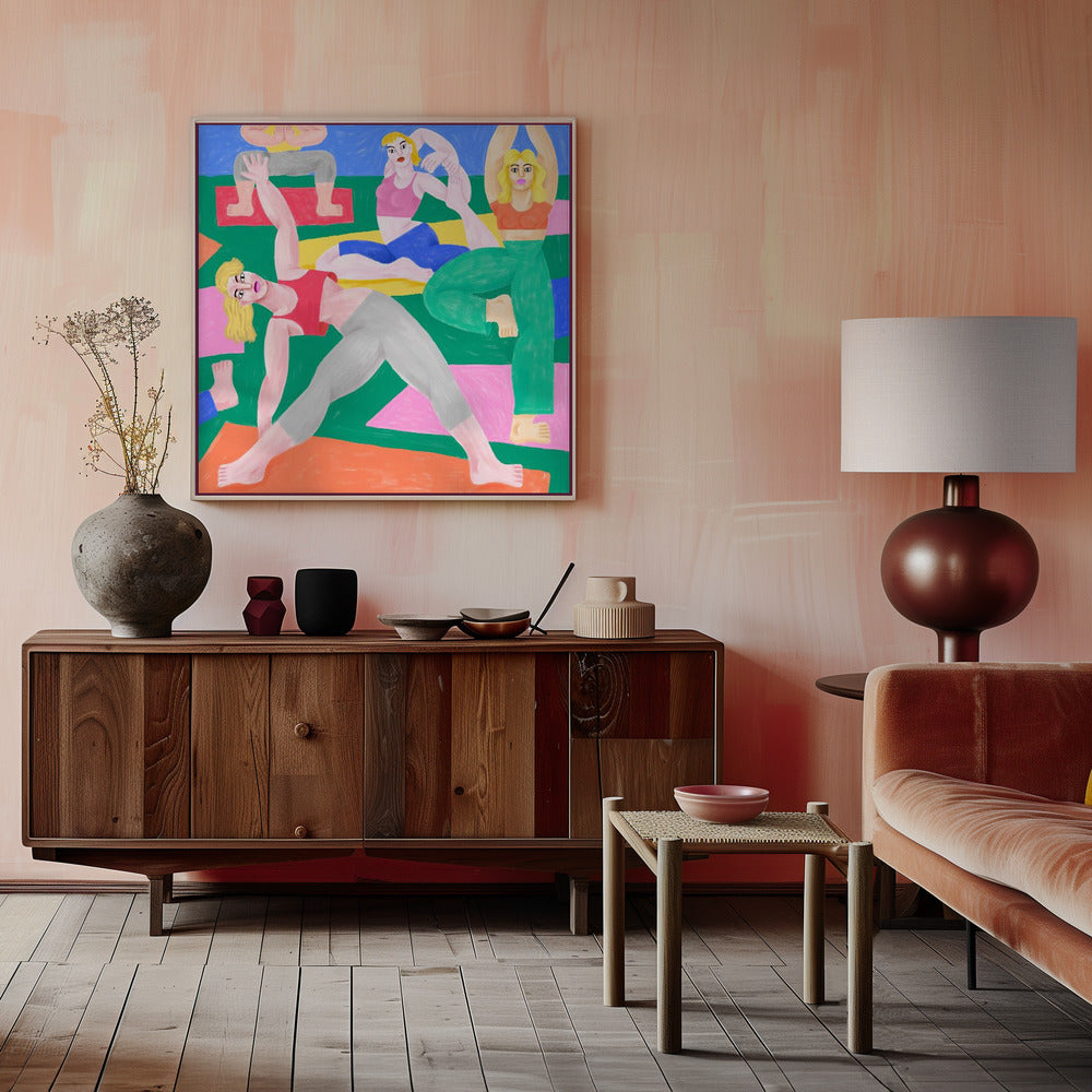 CeÃŒÂpeÌ Yoga Ga Wall Artwork 0
