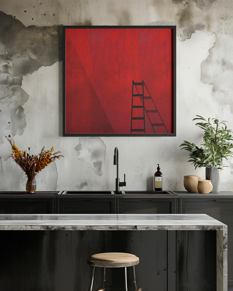The red wall Wall Artwork 0