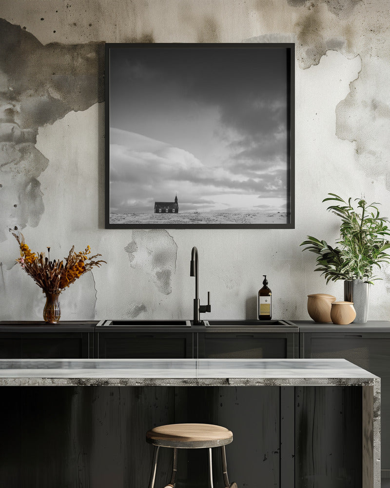 Artwork- Hope in the Wilderness-24X24inches-In White Floating Frame